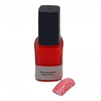 Stamping Lack, Neon Pink 12 ml